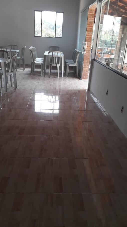 Chacara Bella Vida Com Piscina Churrasqueira Salao De Festas Fogao A Lenha Quadra Aracariguama Eksteriør billede