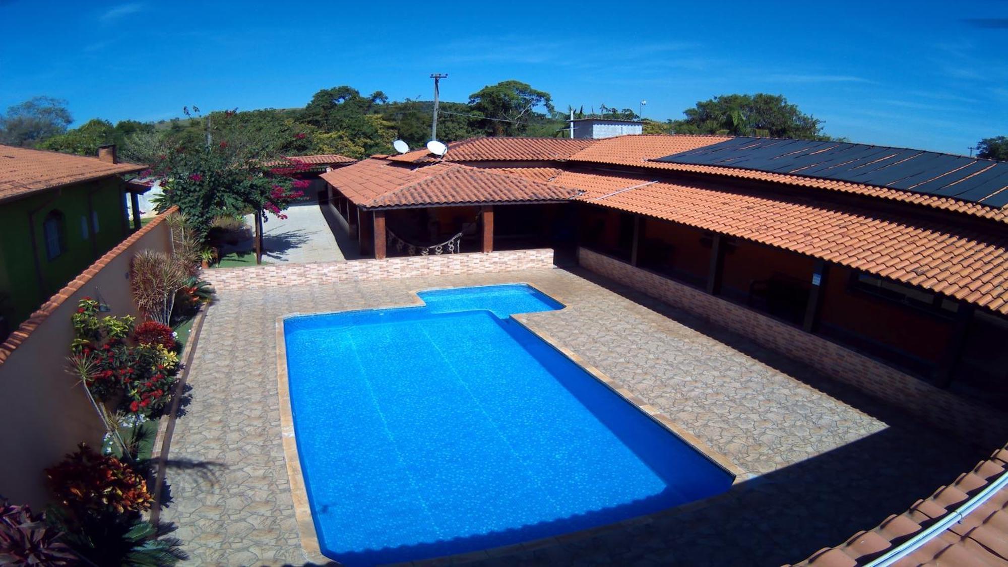 Chacara Bella Vida Com Piscina Churrasqueira Salao De Festas Fogao A Lenha Quadra Aracariguama Eksteriør billede