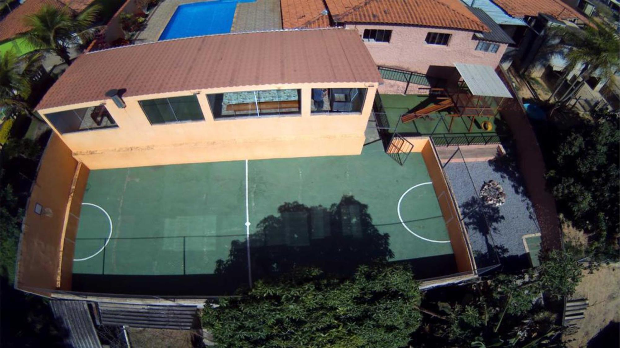 Chacara Bella Vida Com Piscina Churrasqueira Salao De Festas Fogao A Lenha Quadra Aracariguama Eksteriør billede